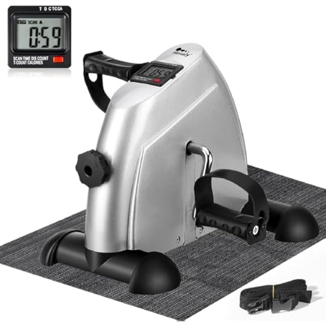 Mini Exercise Bike Portable Home Pedal Exerciser Gym Fitness Leg Arm