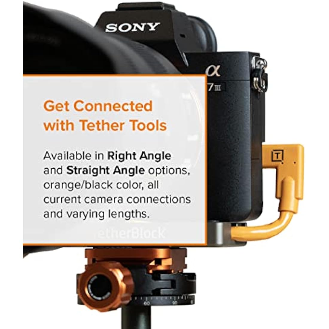 Tether Tools USB-C to USB-C 4.6 m orange Camera
