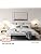YOKER Traditional Decorative Brass Finish E14 LED Compatible Picture Wall Lamp Display Light with Rocker Switch 355mm