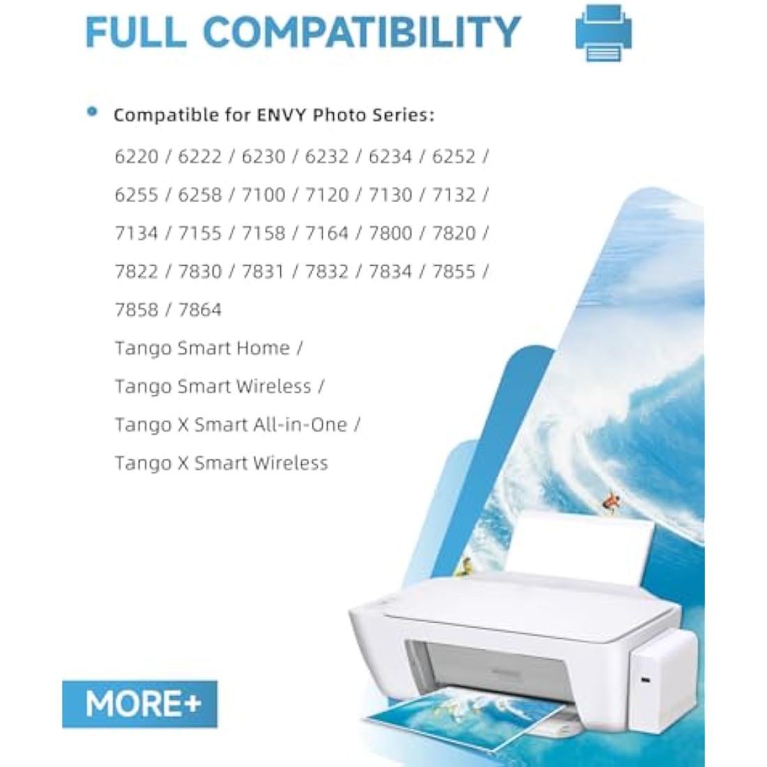303XL Ink Cartridges Black and Colour Replacement for HP 303 Original Ink Cartridges Combo Pack, Printer Ink 303 for Envy Photo 7134 7830 6232 6230 7130 6220 6234 7100 7155 7800 7834 7855 7864 TANGO X