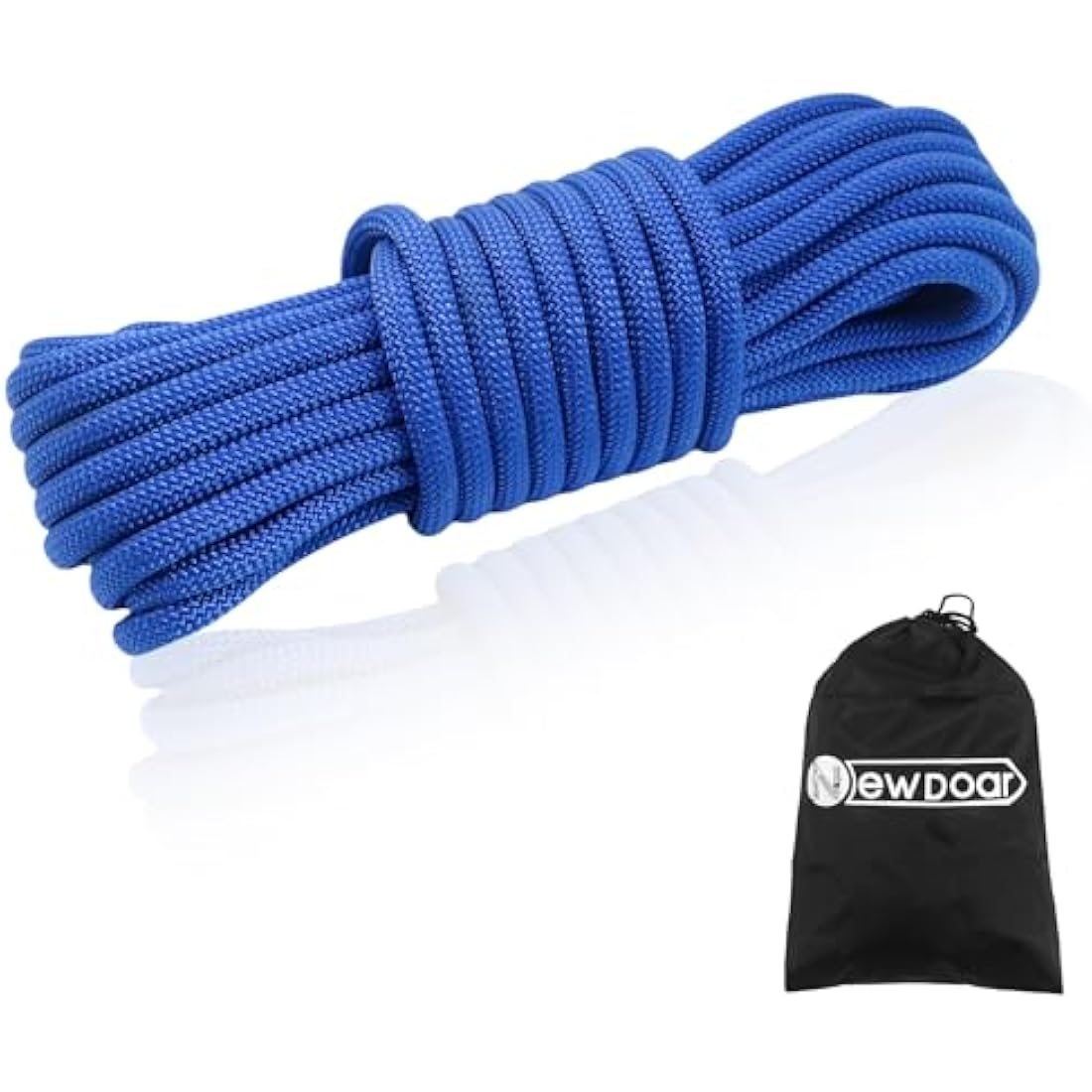NewDoar Outdoor Rope 14KN/18KN 8mm/10mm High Strength Accessory Cord Rope Double Braid Multifunctional Cord for Camping, Hiking, Fishing, Hauling Loads, Hammocks,Tents