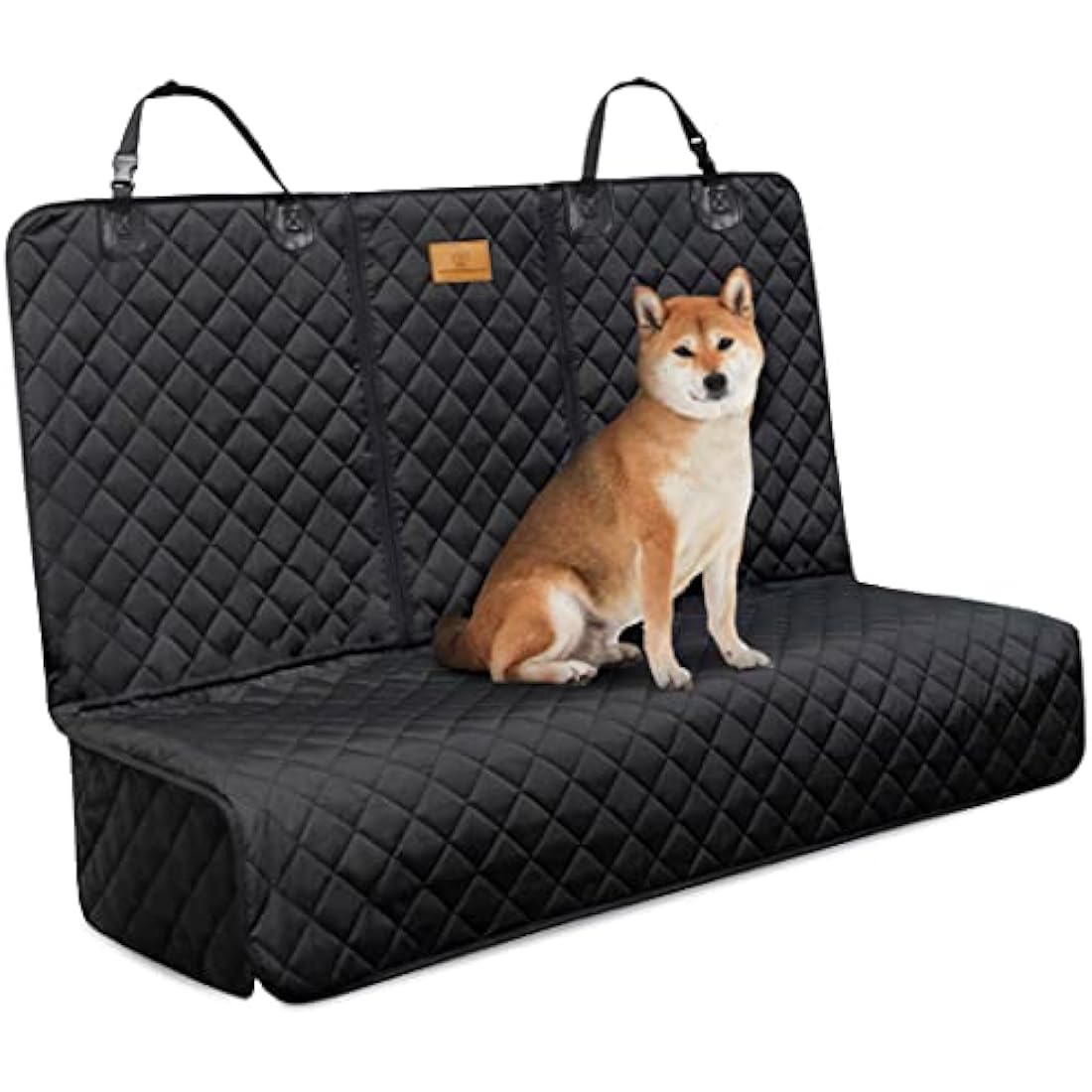 AMZPET ISOFIX Dog Car Seat Cover - Waterproof, Scratch-proof, Non-Slip, Washable (133 x 56 cm)