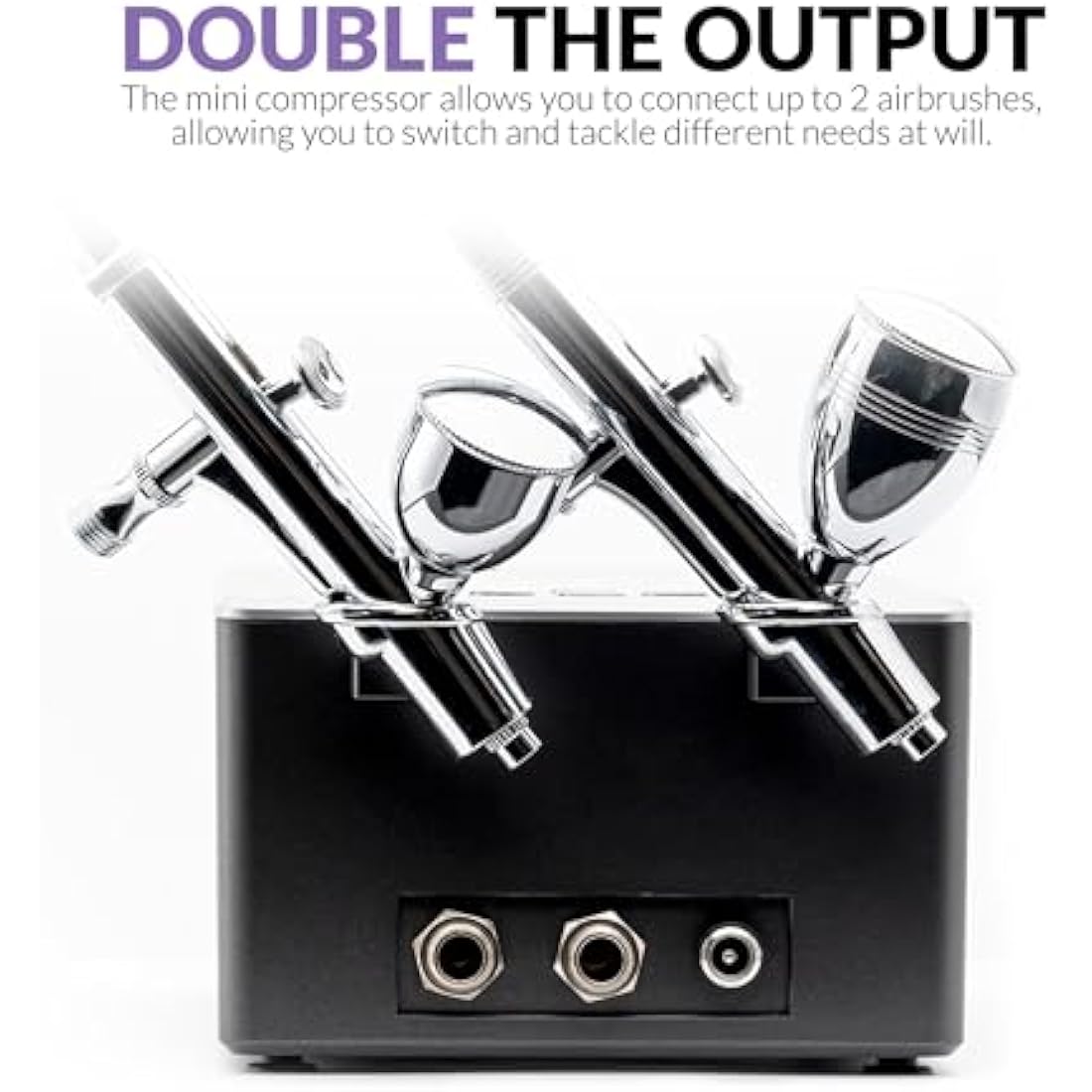 Gaahleri Airbrush Kit, Ambition Series GTS-06, Airbrush & Air Compressor with Air Control