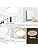 KIWIVIC 48W Ceiling Lights, LED Ceiling Light Dimmable with Remote Control, Bedroom Lights Ceiling 3000-6000K Ø50cm, White Flush Ceiling Light for Living Room Bedroom Kitchen Office