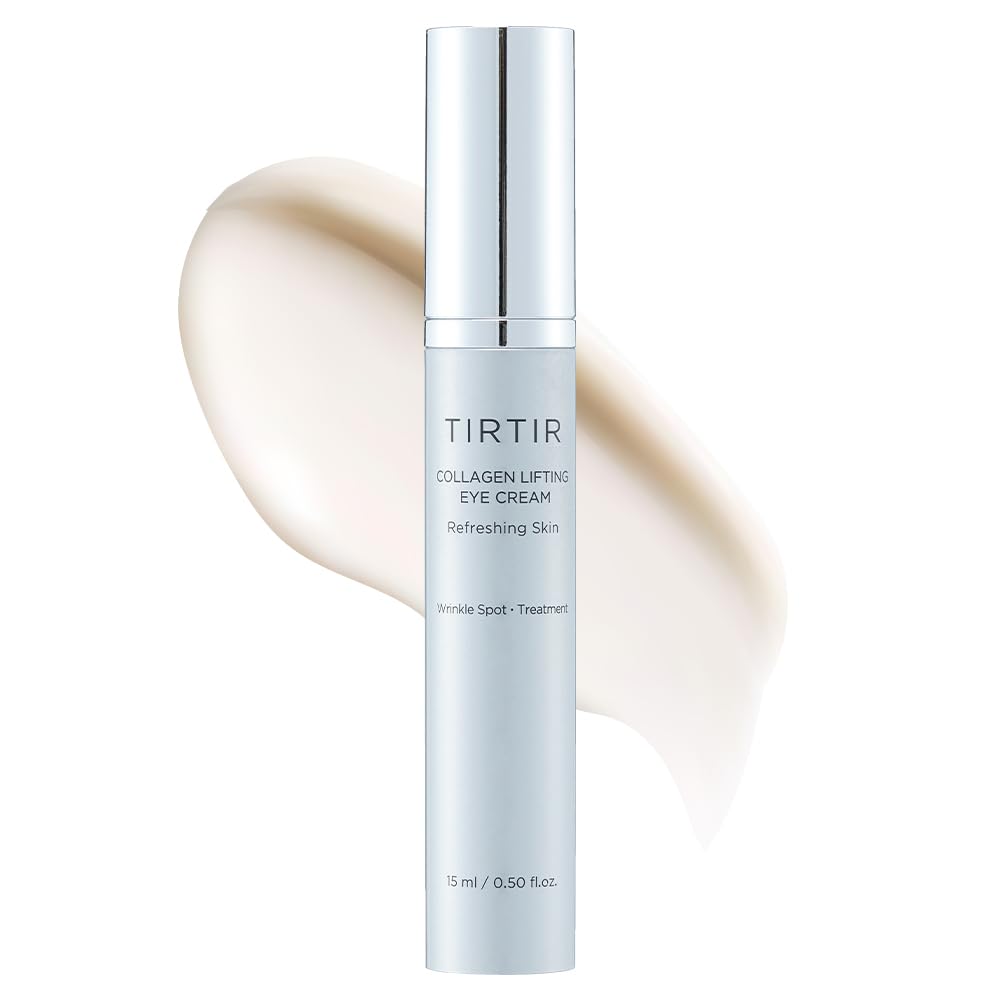 TIRTIR Collagen Lifting Eye Cream - Wrinkle Spot Treatment, Revitalizing Moisturizer, Tightening Wrinkles, Fine Lines, Eye Bags, Lift Treatment For