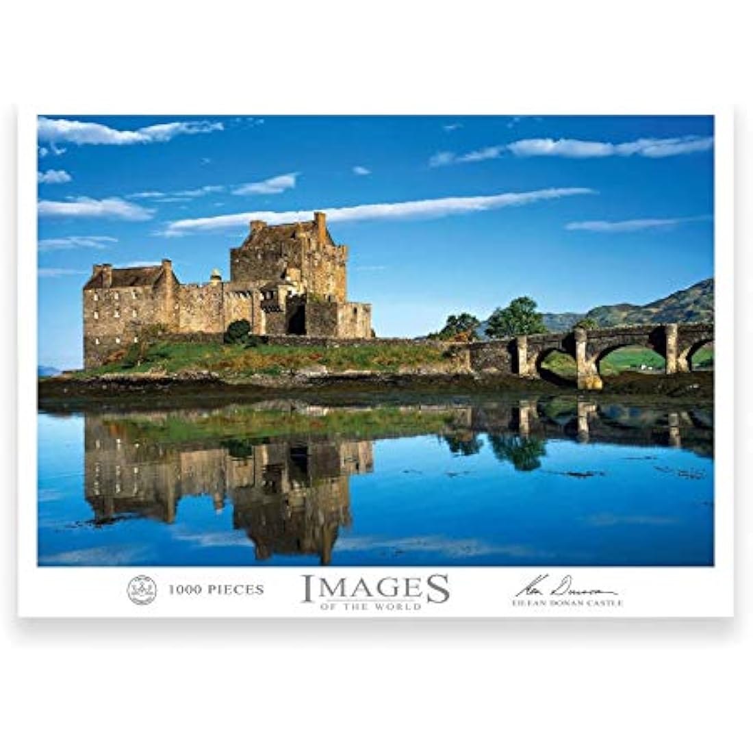 Crown & Andrews Puzzles 911795.006 WMB Ken Duncan 1000 Pieces Jigsaw Puzzles For Teens and Adults - Eilean Donan Castle 1000 Piece Jigsaw Puzzle