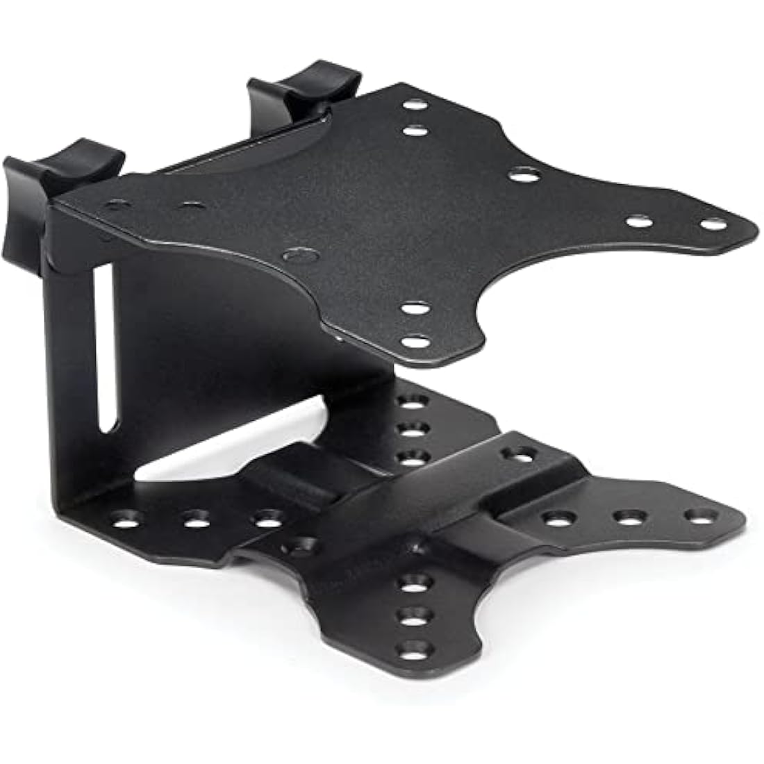 StarTech.com Thin Client Mount - Mini PC VESA Mount - Adjustable .7 to 2.8" - Under Desk Computer Mount - Mac Mini Monitor Mount (ACCSMNT), Black