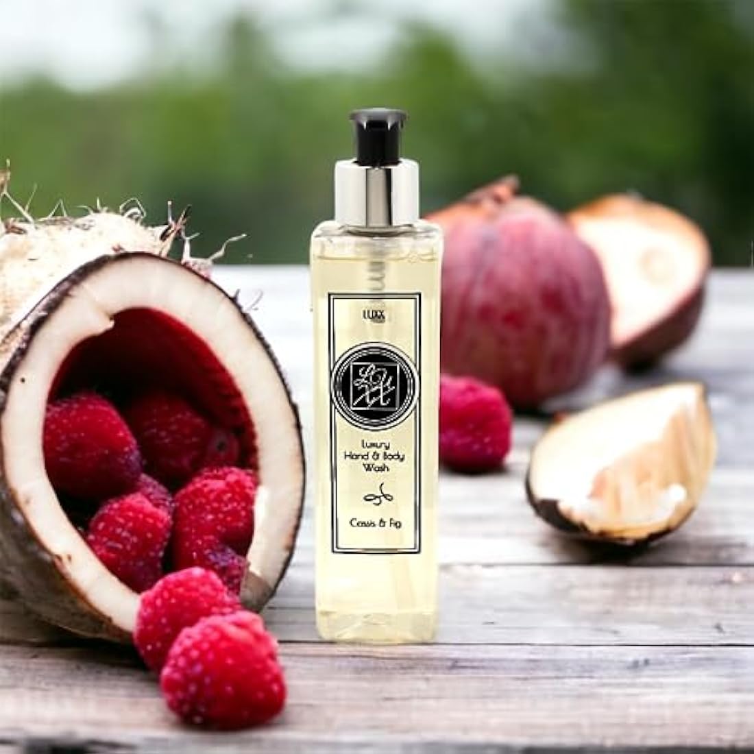 Luxx Creations - Hand Soap & Body Wash 250ml (Cassis & Fig) - Highly Fragranced, Free from SLS, Vegan Friendly