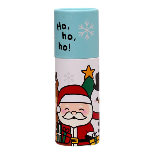 Puckator Christmas Festive Friends Pencil Pot with 12 Colouring Pencils - Cute Stationary - Coloured Pencils School Stationary Pencil Roll Colouring Pencil Color pencils Coloured Pencils for Adults