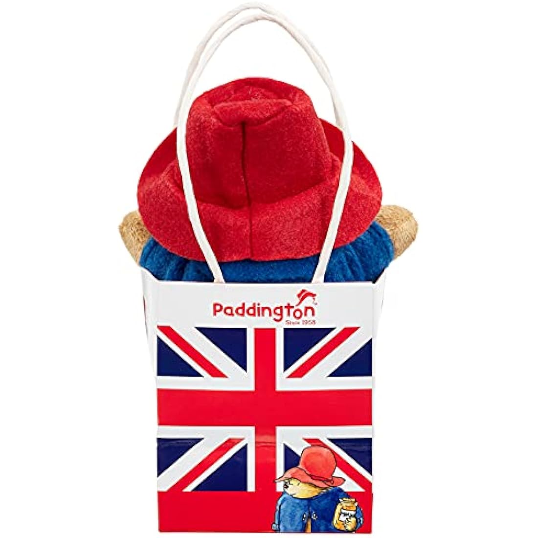 Rainbow Designs Official Paddington Bear Soft Toy - Soft Plush Teddies for Babies and Toddlers - Perfect Unisex Paddington Teddy Bear, 8 x 13.5 x 13 cm, Blue,red