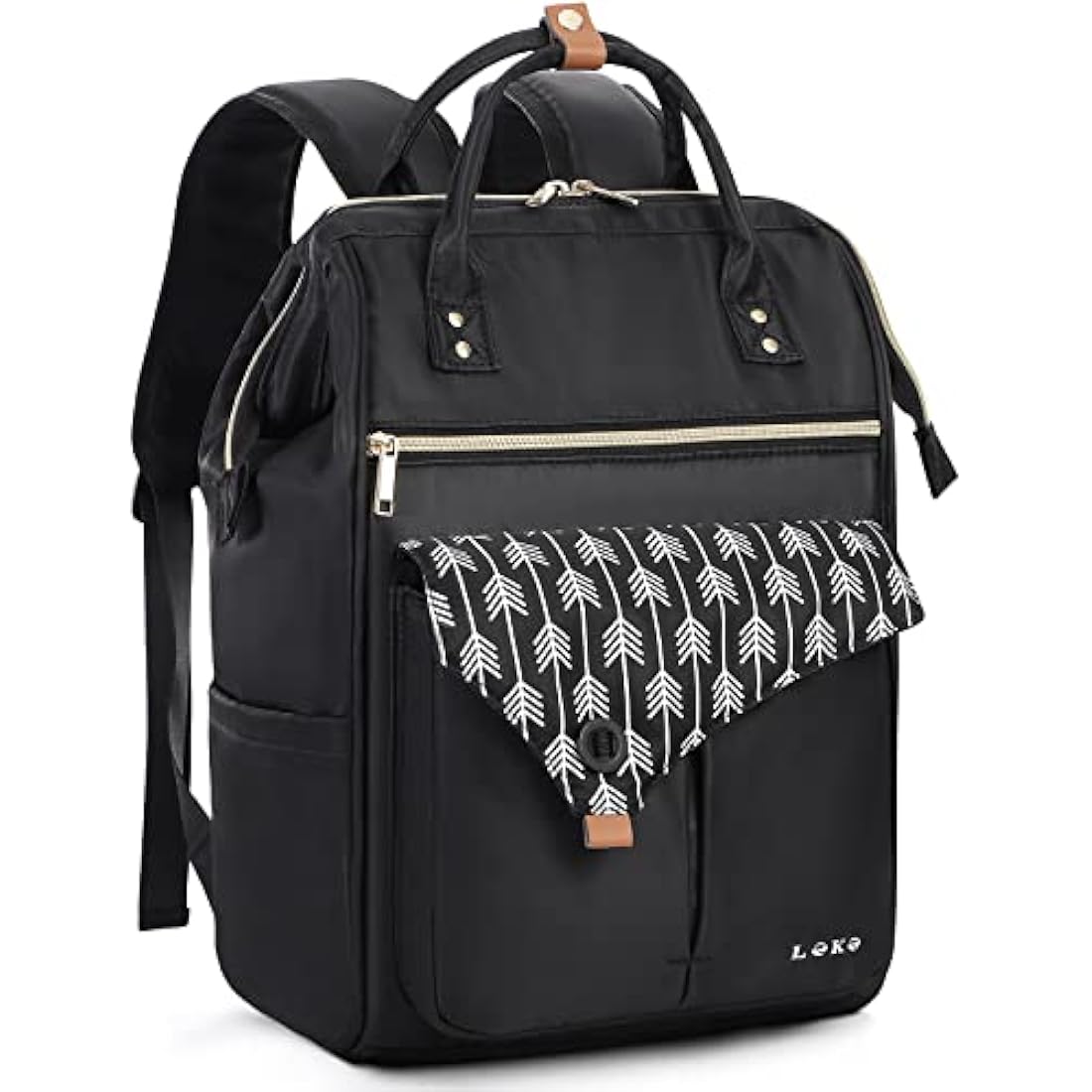 Lekesky Backpack Womens Travel Backpack Extra Large Rucksack Bag for Women Men Overnight Backpack Weekender Backpack,17.3" Backpack,Black
