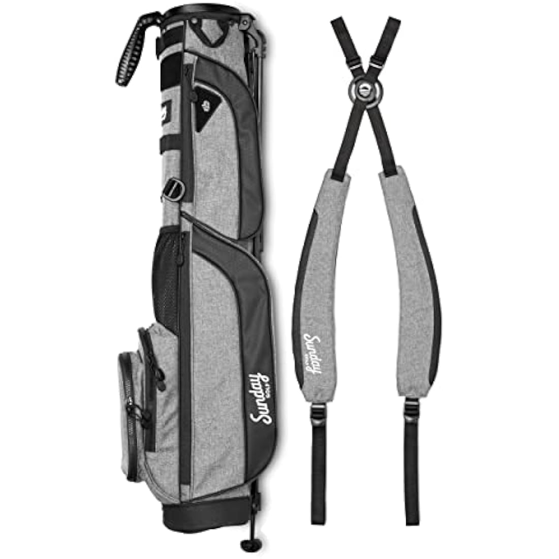 Sunday Golf Loma XL Bag - Lightweight Bag with Strap and Stand – Easy to Carry Pitch n Putt Golf Bag – Par 3 and Executive Courses, 3.4 pounds