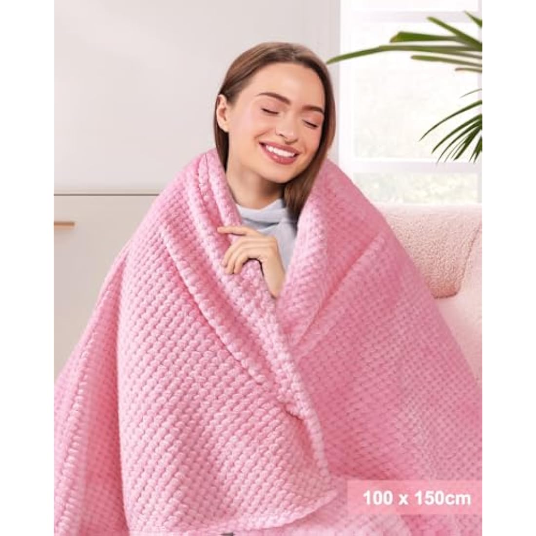 Birthday Gifts for Women, Pamper Gifts for Women, Self Care Gifts Set Birthday Presents Hampers with Flannel Blanket Get Well Soon Gifts Cosy Gifts for ladies, Friends, Mum, Wife, Girls, Sister