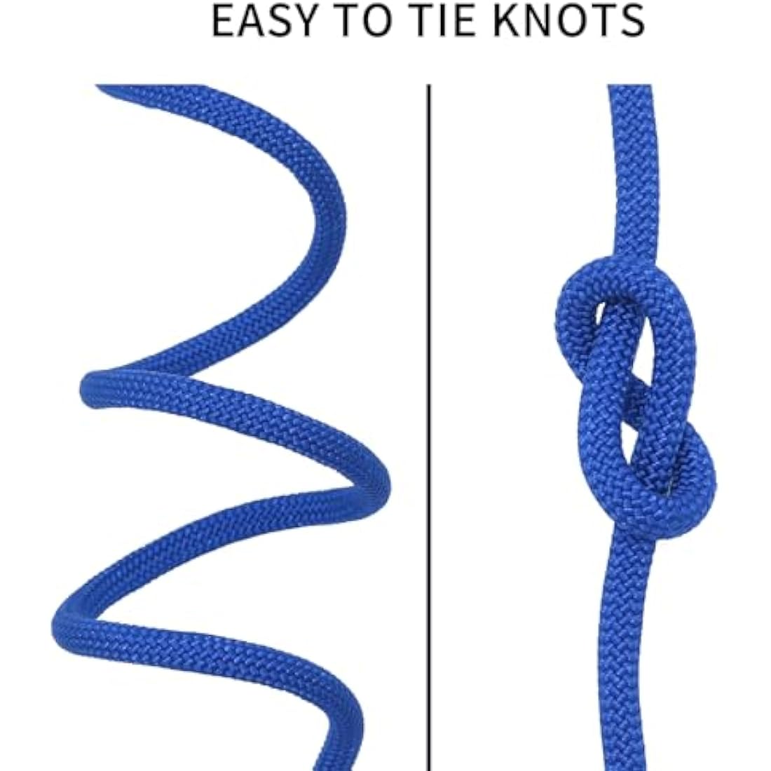 NewDoar Outdoor Rope 14KN/18KN 8mm/10mm High Strength Accessory Cord Rope Double Braid Multifunctional Cord for Camping, Hiking, Fishing, Hauling Loads, Hammocks,Tents