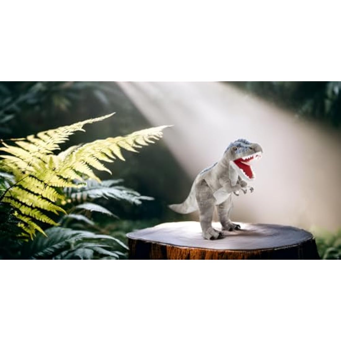 Zappi Co Plush Children's Stuffed Soft Cuddly Plush Toy-Part of Safari Animals Collection, Perfect for Kids (31cm Depth)(T-Rex Dinosaur)