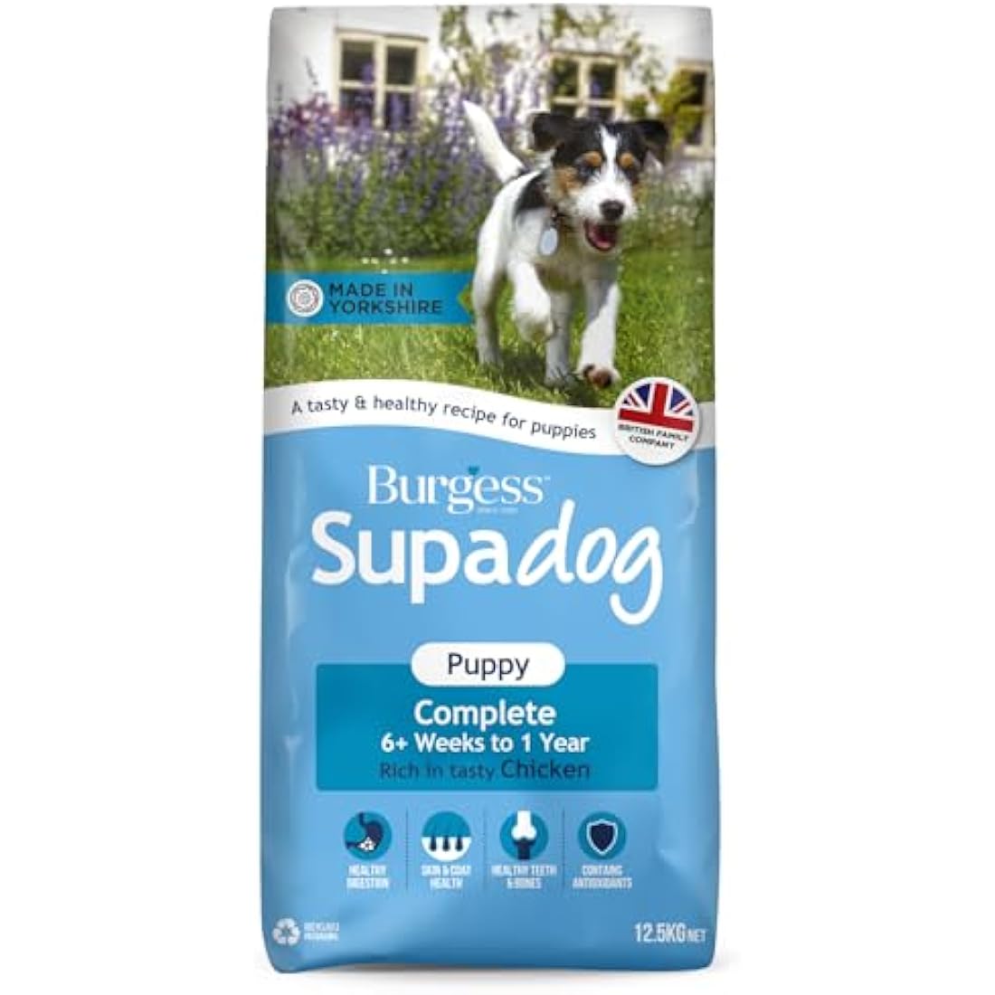 Burgess Supadog Puppy, dry puppy food 12.5 kg