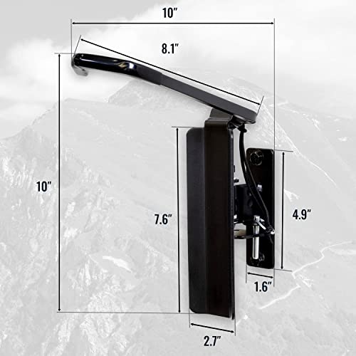 StoreYourBoard Swivel Bike Wall Rack, Garage Hanger Hook