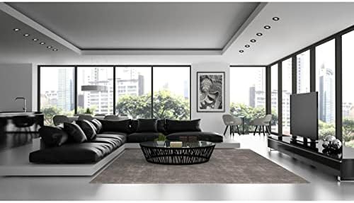 SEBSON Downlights with GU10 Lamp Holder - Recessed Ceiling Lights - Spotlight Mounting Frame Aluminium - Hole Ø65mm (min. 60mm, max. 70mm) - Set of 12