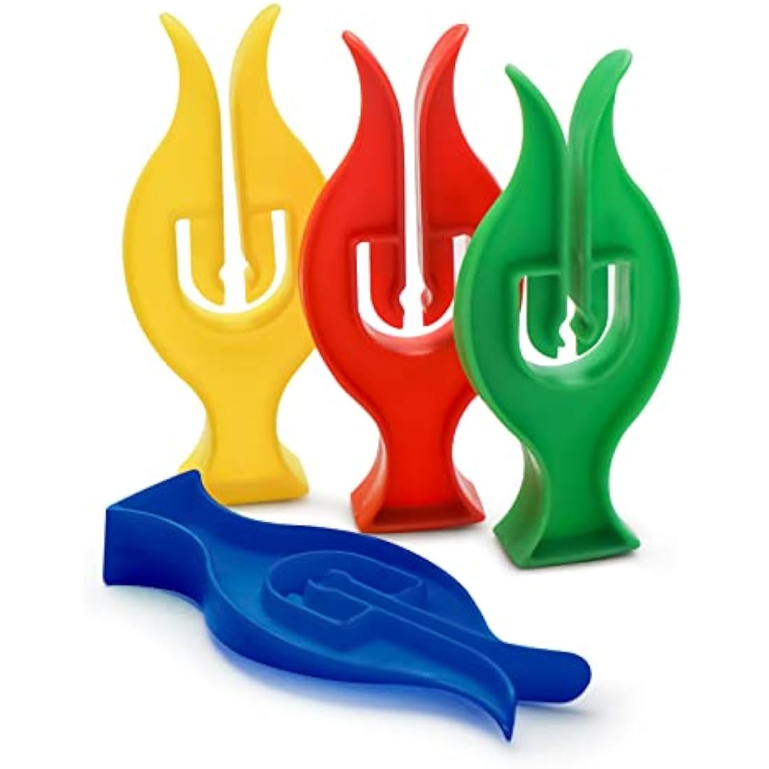 Pack of 100 Heavy Duty Plastic Tulip Clothes Pegs for Washing Line with Strong Grip Plastic Assorted Colour Pegs Washing Line Pegs