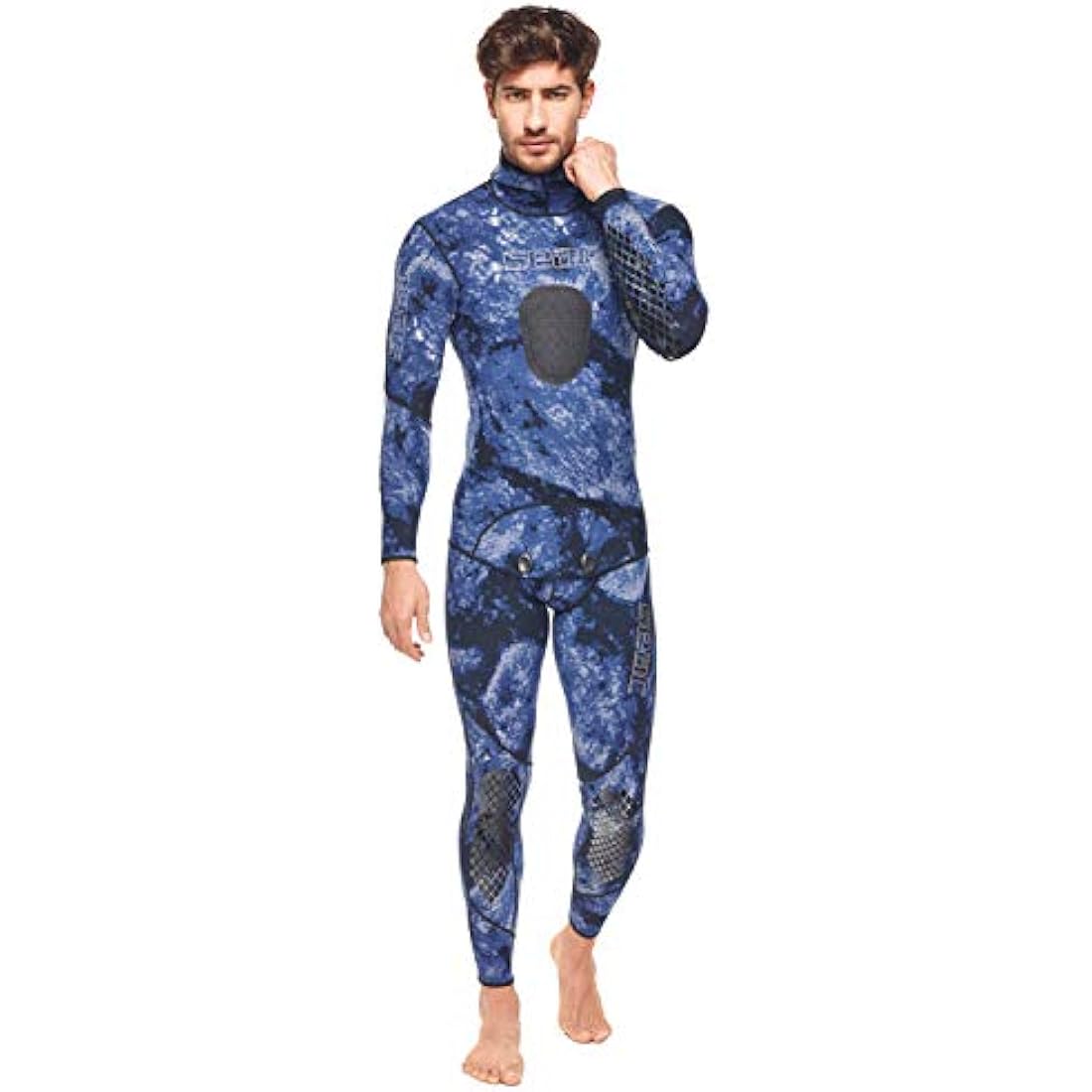 SEAC Makira Makaira 2 mm Camo Spearfishing Wetsuits for Man Two-Pieces Design Premium Yamamoto Neoprene with Super Stretch Armpit for Freediving