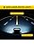 CLV 80W LED Work Light, 8000LM Job Site Light Plug in Folding Floodlight with 3.5M Cable Plug, 6500K Cold White Portable Stand Work Lights Mains Powered LoftLight for Car Repairing Workshop Garage