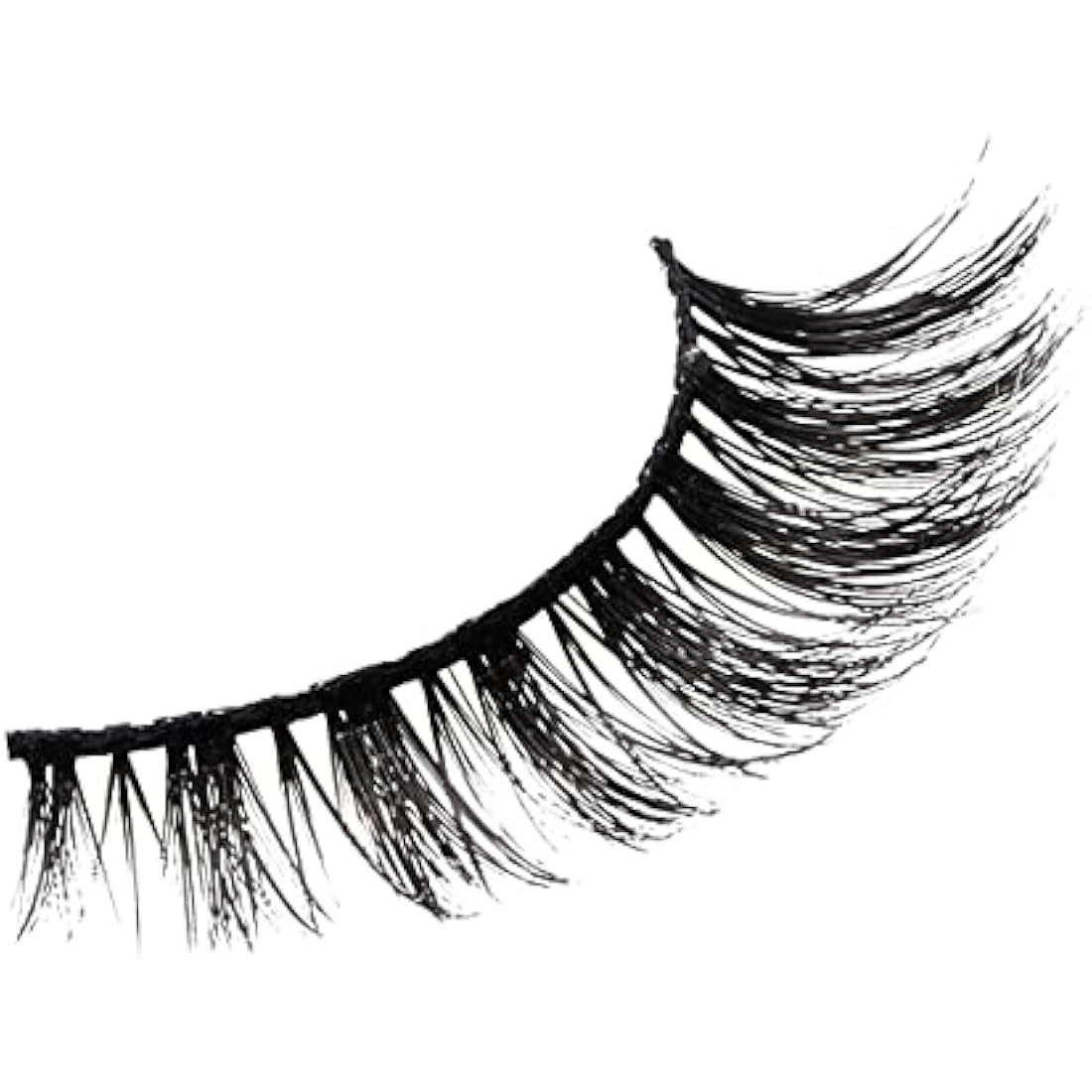 KISS Lash Couture Faux Mink Collection 2 Pairs of False Lashes, Soir, Ultrafine, Tapered, Synthetic Fake Lashes includes Lash Glue