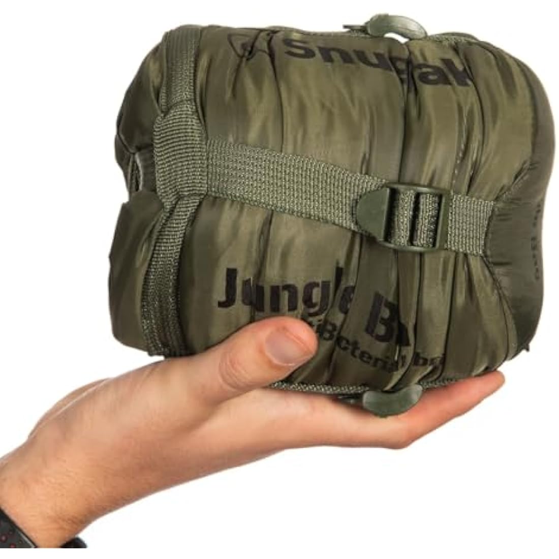 Snugpak Jungle Bag WGTE - Sleeping Bag with Built-in Mosquito Net - Lightweight, Sanitary Sleep Bag & Versatile Quilt - Cosy Sleeping Bag for Tropical Condition Camping & Exploration