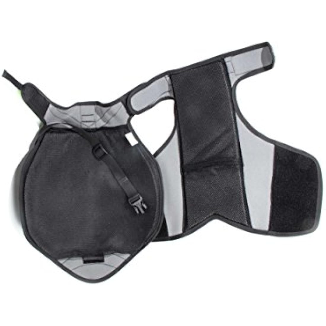 JULIUS-K9 IDC Multifunctional 3in1 Dog Vest, Size: M, Black and Neon