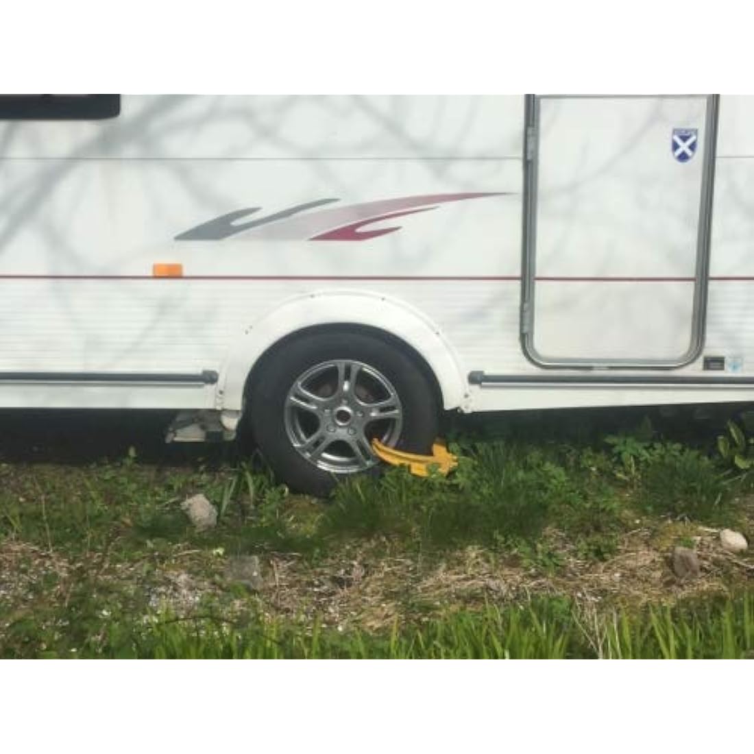 Car Motorhome Trailer Wheel Clamp Extendable Heavy Duty Anti Theft Protection 2 Keys Alca Germany A306000