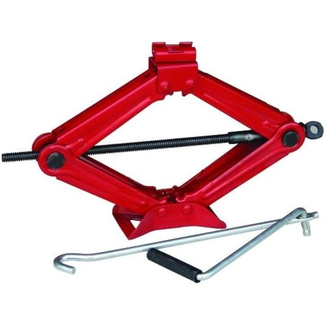 COMPATIBLE WITH VOLVO XC40 2 TON SCISSOR JACK + EMERGENCY TRIANGLE WITH SHEATH COMPACT JACK FOR LIFTING WHEELS, CAR TIRES UNIVERSAL APPROVED