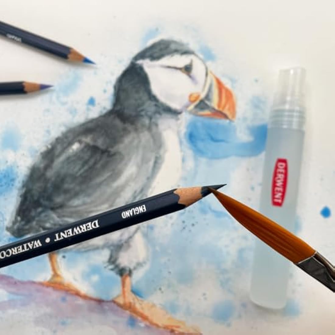 Derwent Watercolour Pencils, Drawing & Painting, Set Of 36, Ideal For Blending & Layering, Professional Quality, 32885