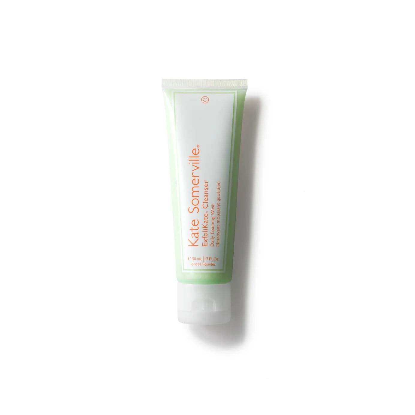 Kate Somerville ExfoliKate Cleanser ? Daily Exfoliating Face Wash, Foaming Face Wash with Glycolic Acid and Lactic Acid, Gentle Facial Scrub, 50 mL