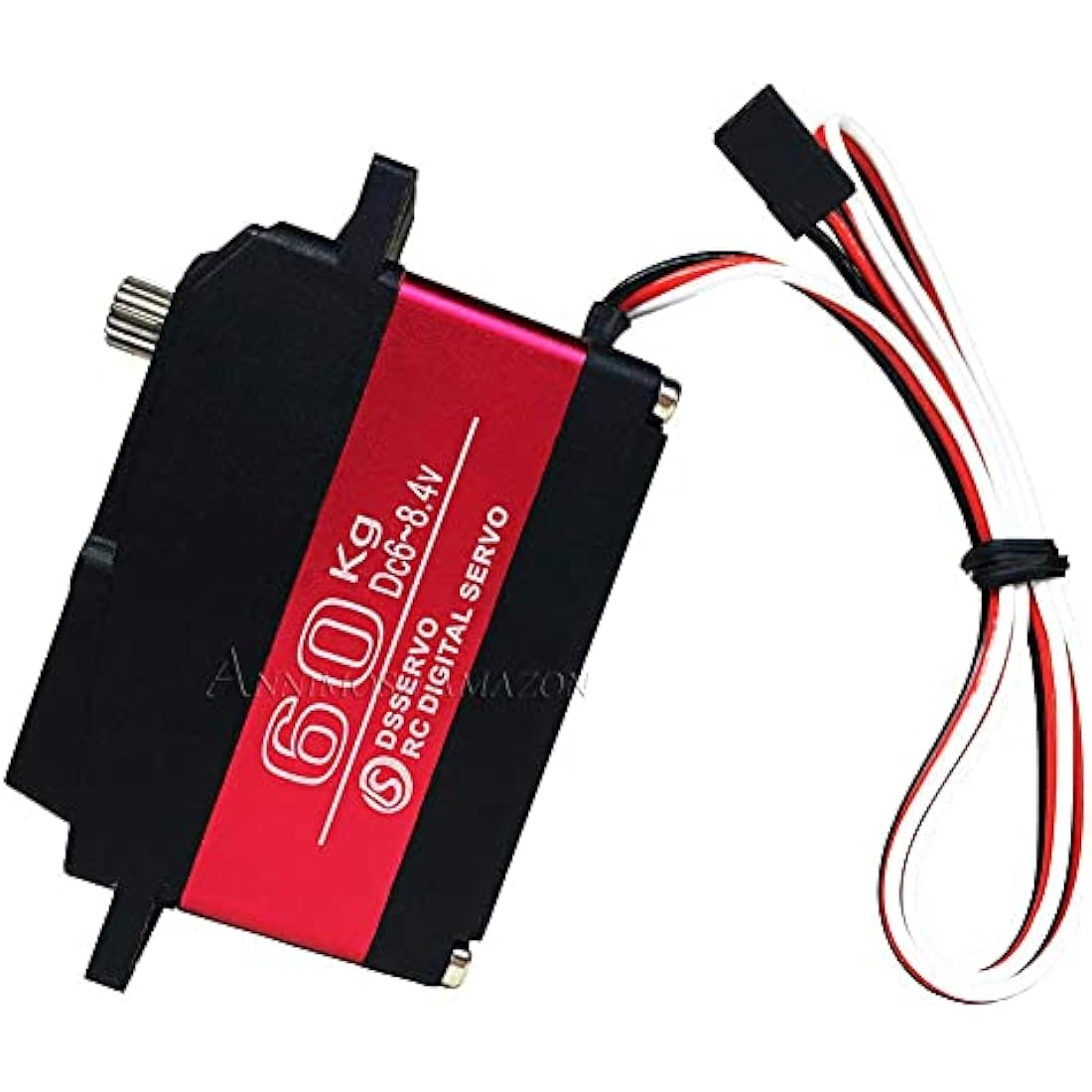 ANNIMOS 60KG Digital Servo 8.4V High Voltage Stainless Steel Gear Large Torque High Speed Waterproof 1/5 Baja Servos - 270 Degrees
