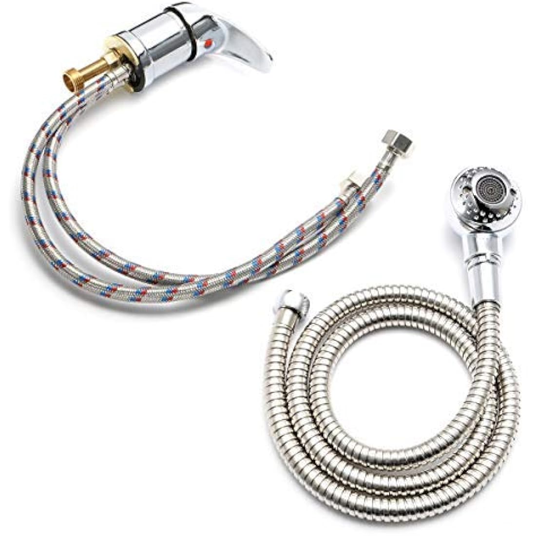 Mixer Taps Sprayer Set Hairdressing Salon Basin Handheld Shower Head Sink Tap Set