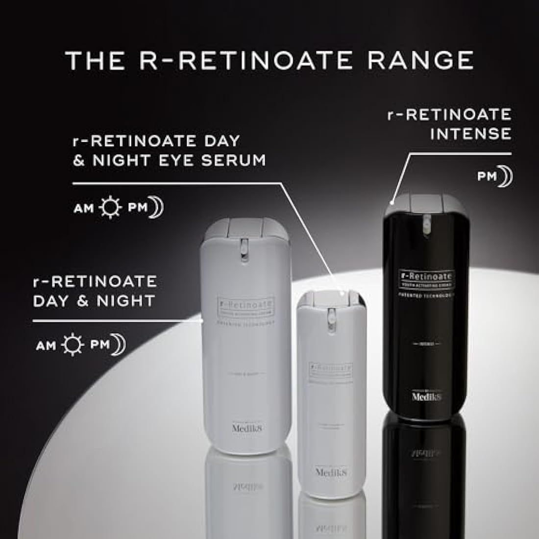 Medik8 r-Retinoate Intense - Youth Activating 5 in 1 Cream - Our Most Powerful Vitamin A Cream - 11 x Faster Than Classic Retinol - 50ml
