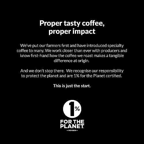Rounton Coffee Roasters | Colombian Rich Roast 1kg | Strong Dark Roast Whole Beans | Roasted in Yorkshire | 100% Arabica | Speciality Coffee Bags | Columbian Coffee