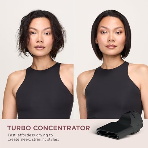 Shark SpeedStyle Hair Dryer, High-Velocity Lightweight Dryer for All Hair Types, No Heat Damage, Ionic Technology, Fast Drying, Compact Design, Salon-Quality Results at Home