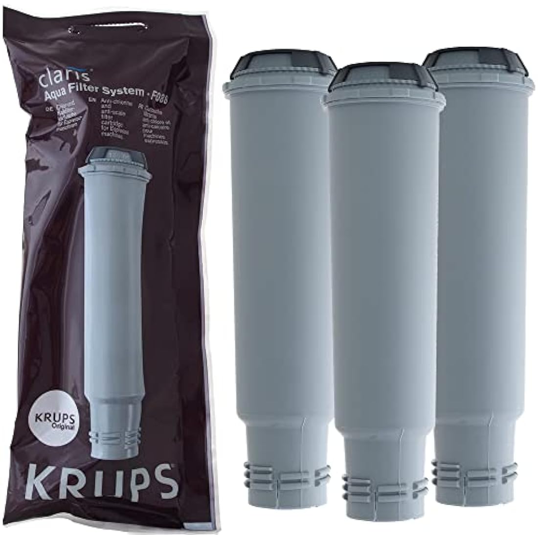 Krups Claris F088 Filter Cartridge, Pack of 3