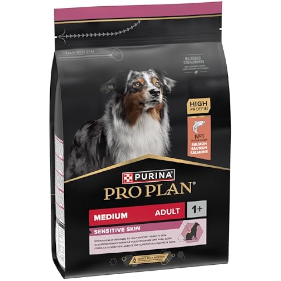 PRO PLAN® Medium Adult Dog Sensitive Skin Dry Dog Food with Salmon 3kg