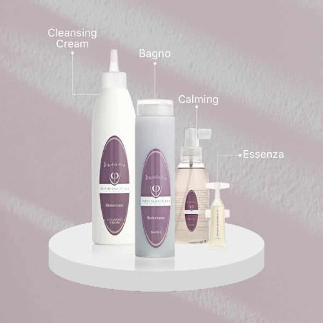 Monacelli Inphinity Cleansing Cream Strengthening 250ml concentrated cleansing cream with acid pH to prevent and combat hair loss