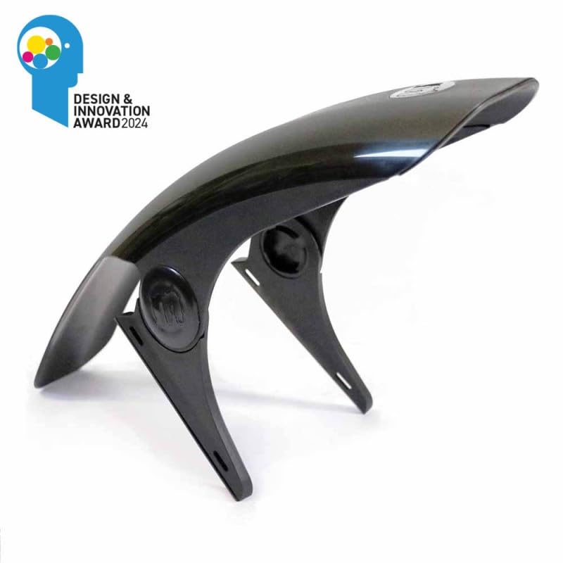 Mucky Nutz, MugGuard, Rear - Rear Mudguard, Black