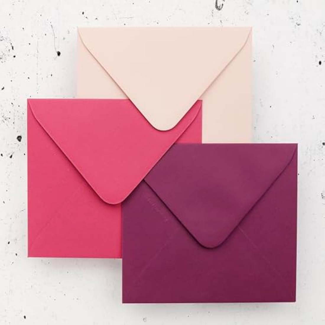 Clairefontaine - Ref 60134C - Pollen Envelopes (Pack of 20) - 125 x 138mm Sized, 120gsm Paper, Gummed Seal, Inkjet & Laser Printer Compatible, Acid Free - Opaline