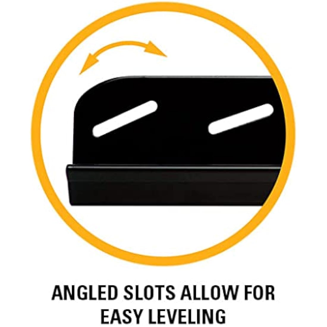 SANUS VML41-B2 SimplySafe Mounting Kit for TV 22-50-Inch - Black