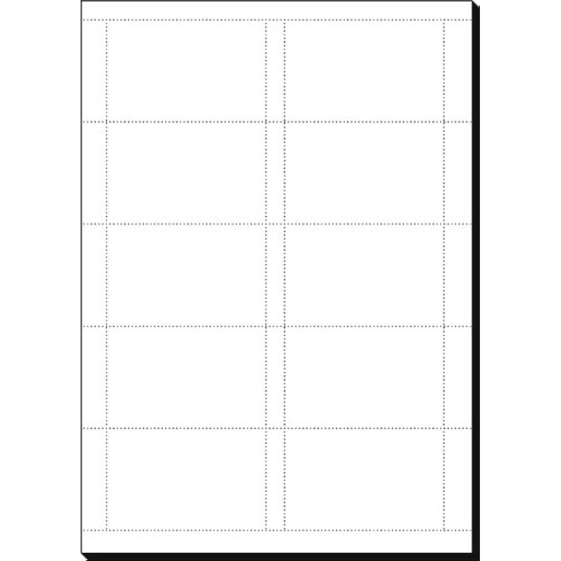 SIGEL DP939, 85x55 mm (A4), Business Cards, mp, 200 gsm, printable, bright White, 600 Piecesequal to60 sheets