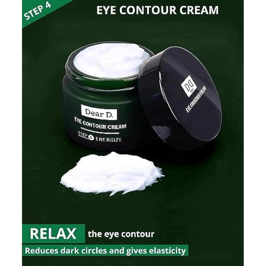 Dear D. Face Skincare Box Kit Superior | 4-Step Complete Routine with Face Wash, Face Scrub, Moisturizer, Eye Cream | Made In Italy Men's Cream Set