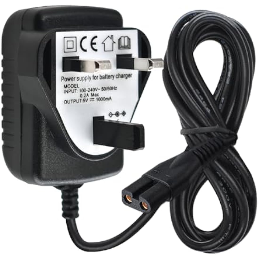 Replacment Charger for BaByliss PRO Trimmer,Power Adapter Compatible with BaByliss Hair Clippers Model PRO FX870 FX788 FX787 FXSSM FX820 FX726 FX825 Shaver Charging Cord