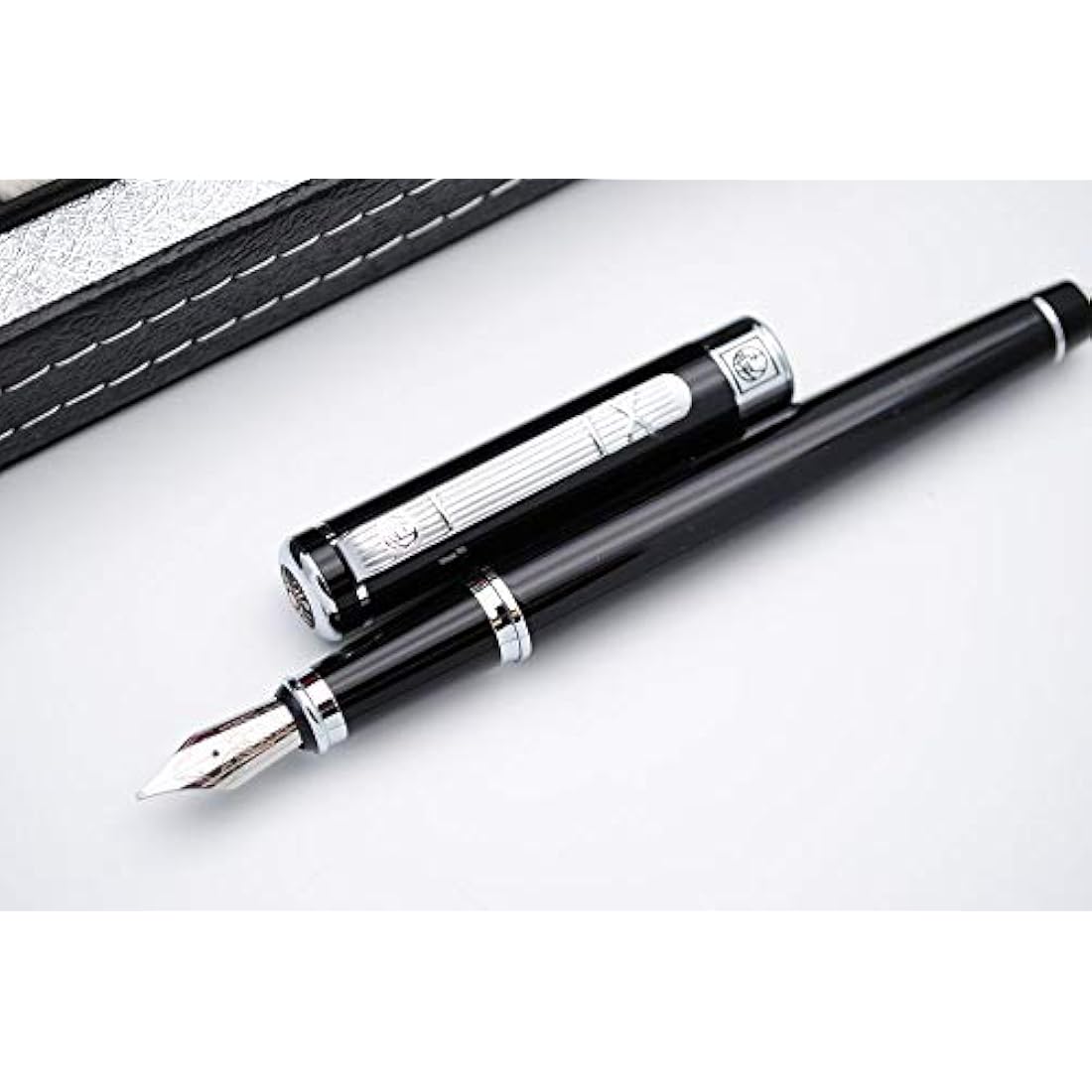 czxwyst Picasso 902 Gentleman Collection Fountain Pen Original Box (Platinum clip)