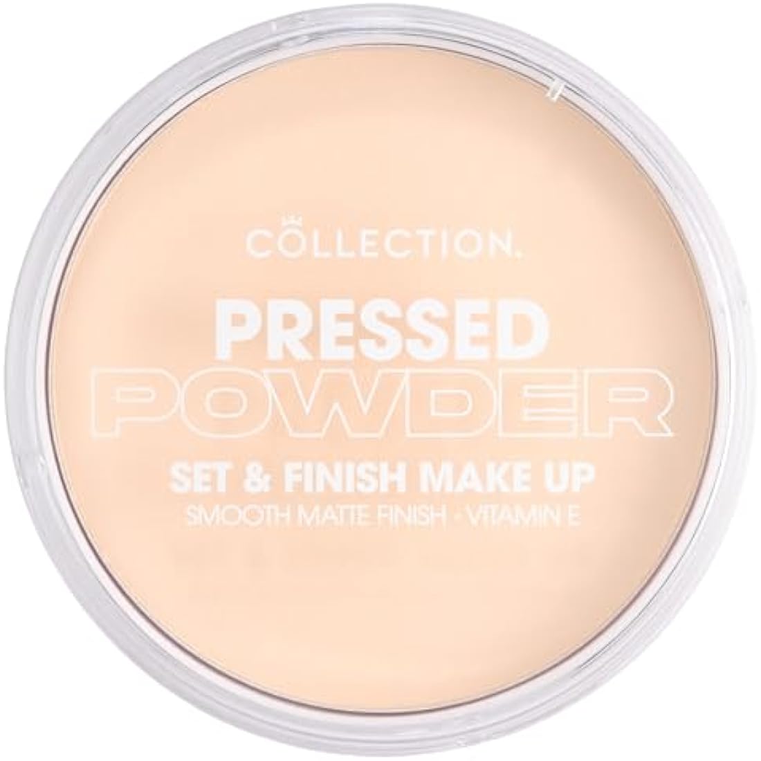 Collection Cosmetics Pressed Powder, Velvety Matte Finish, 17g, Ivory