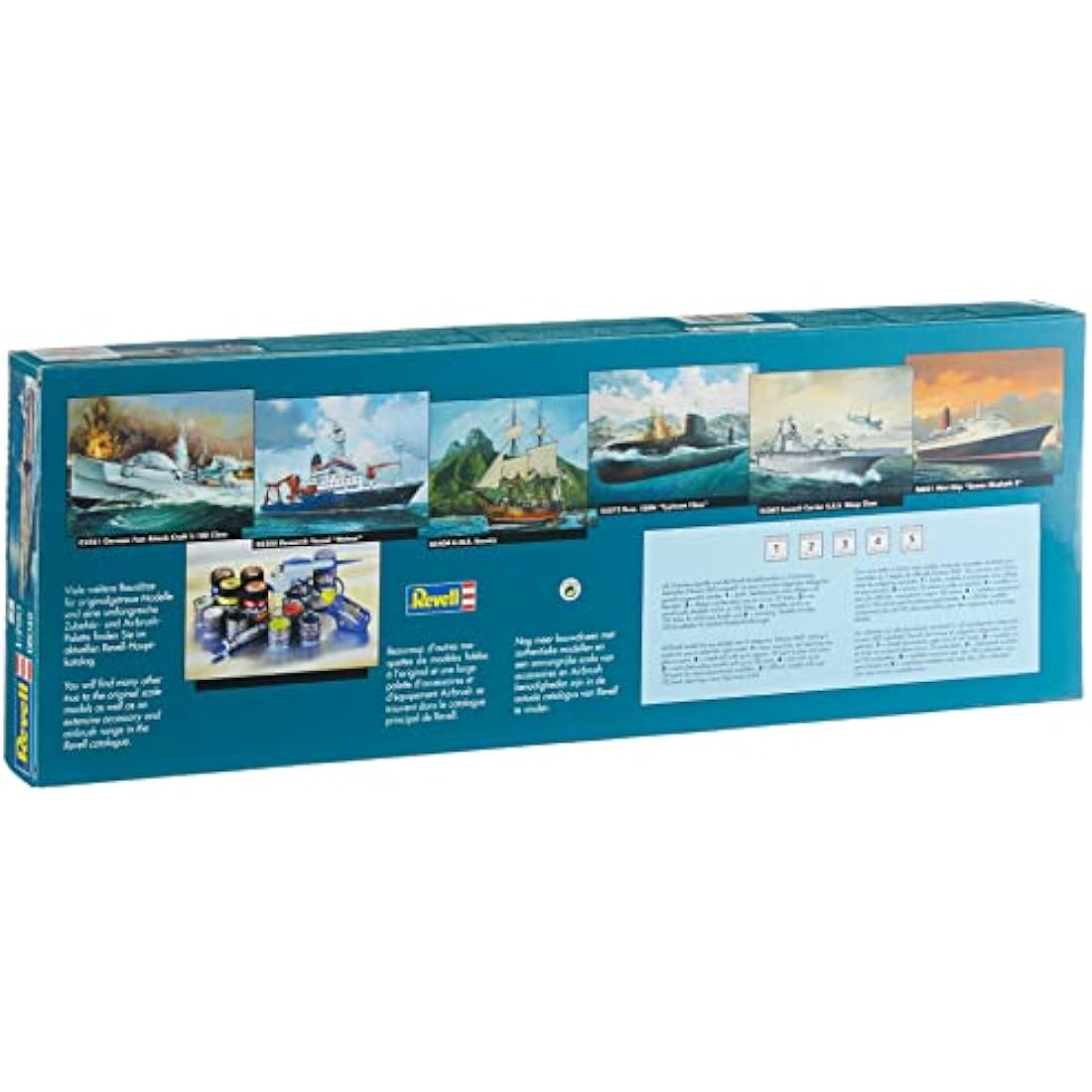 Revell 05046 Nuclear Carrier U.S.S. Enterprise 1:720 Scale Unbuilt/Unpainted Plastic Model Kit