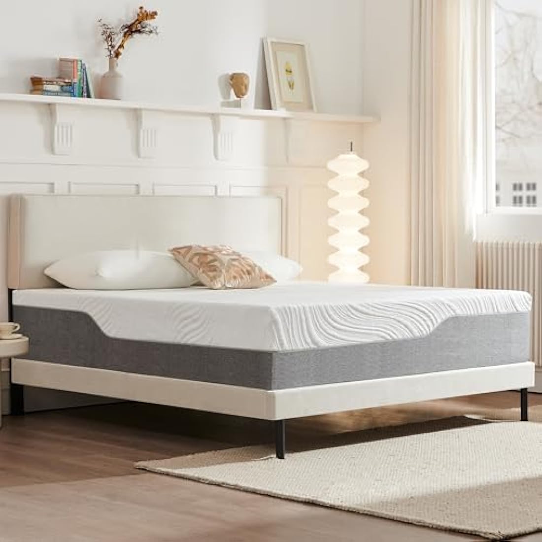 Twirest Small Double Mattress, Memory Foam Mattress, Medium Firm, Breathable Knitted, Soft and Skin Friendly Cloth, Mattresses in a box (120x190x20cm)
